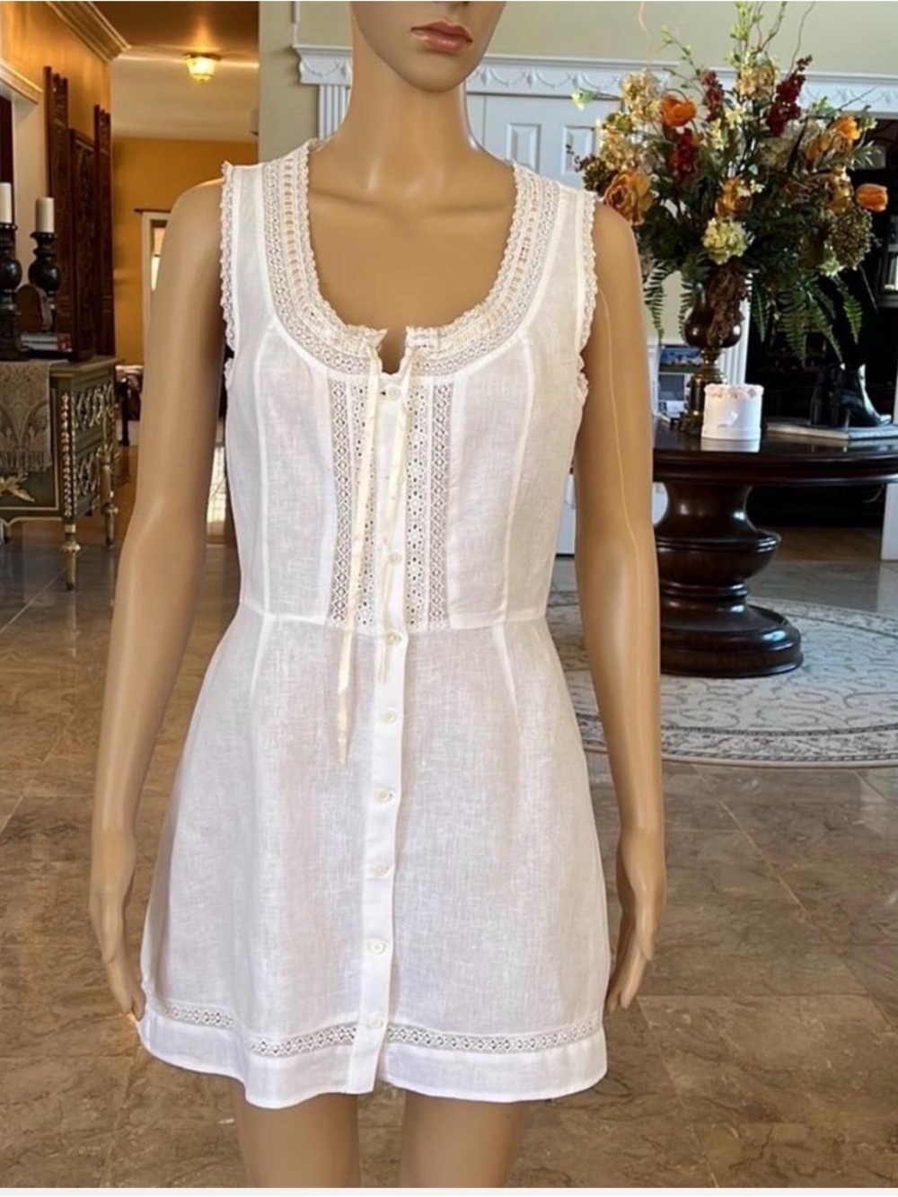 Reformation White Helene Dress - Picture 2 of 4